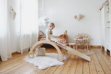Wooden rocker + slide 3