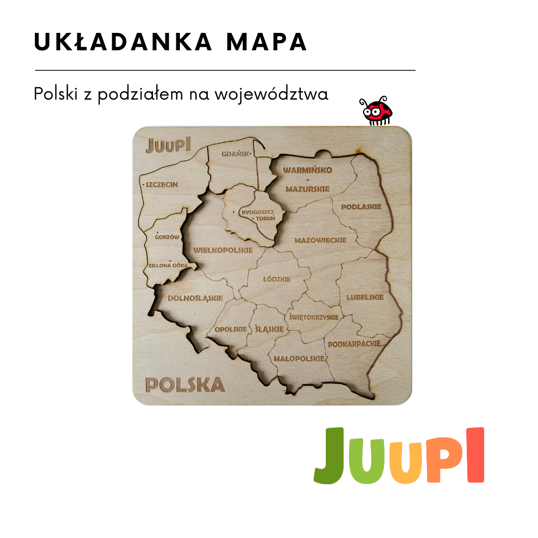Mapa Polski 2
