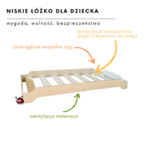 ŁÓŻKO drewniane